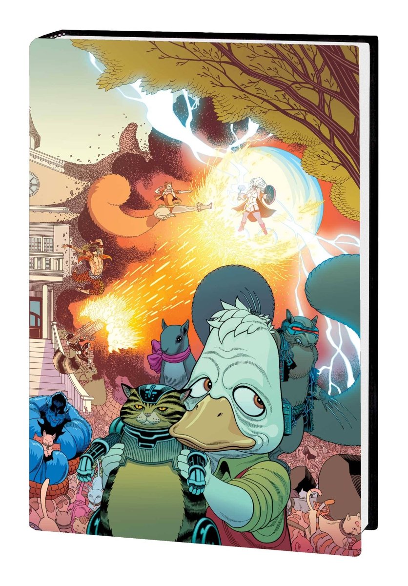 Howard The Duck Zdarsky Quinones Omnibus HC Moore DM Variant - Walt's Comic Shop