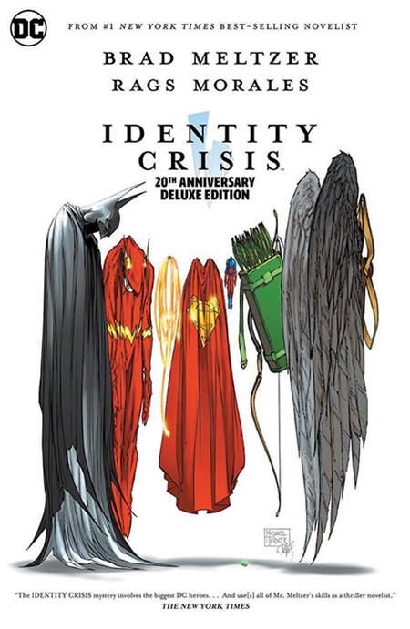 Identity Crisis 20th Anniversary Deluxe Edition HC Book Market Michael Turner Cover *PRE-ORDER* - Walt's Comic Shop