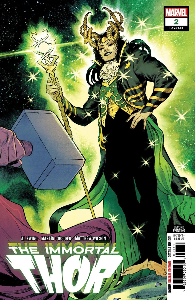 Immortal Thor #2 Martin Coccolo 2nd Print Variant - Walt's Comic Shop €6.90, image size:781x1200