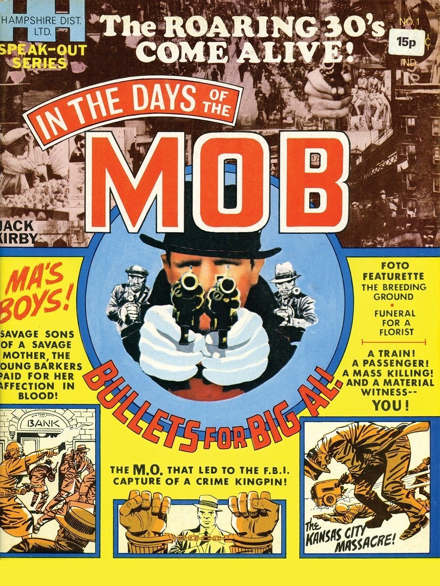In The Days Of The Mob HC (Jack Kirby) *OOP* *LAST COPY* - Walt's Comic Shop