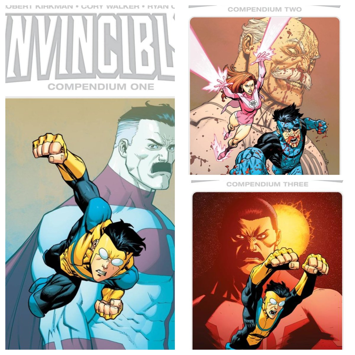 Invincible Compendium HC Volumes 1 | 2 | 3 Bundle - Walt's Comic Shop