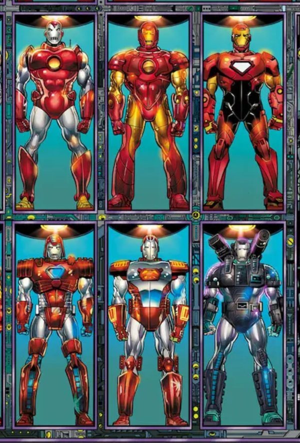Invincible Iron Man #6 Bob Layton Connecting Variant - Walt's Comic Shop
