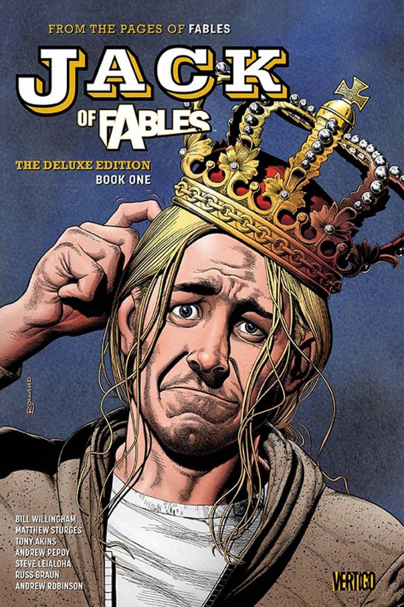 Jack Of Fables The Deluxe Edition HC Book 01 *OOP* - Walt's Comic Shop