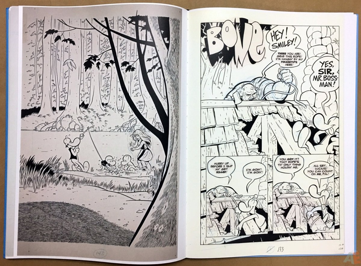 Jeff Smith Bone Great Cow Race Artist Edition HC - Walt's Comic Shop