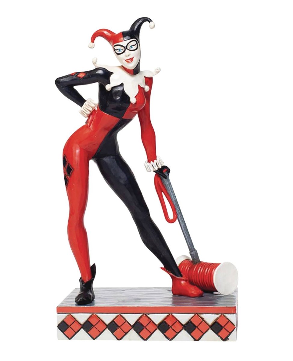 Jim Shore DC Comics Harley Quinn 7.5in Figurine - Walt's Comic Shop