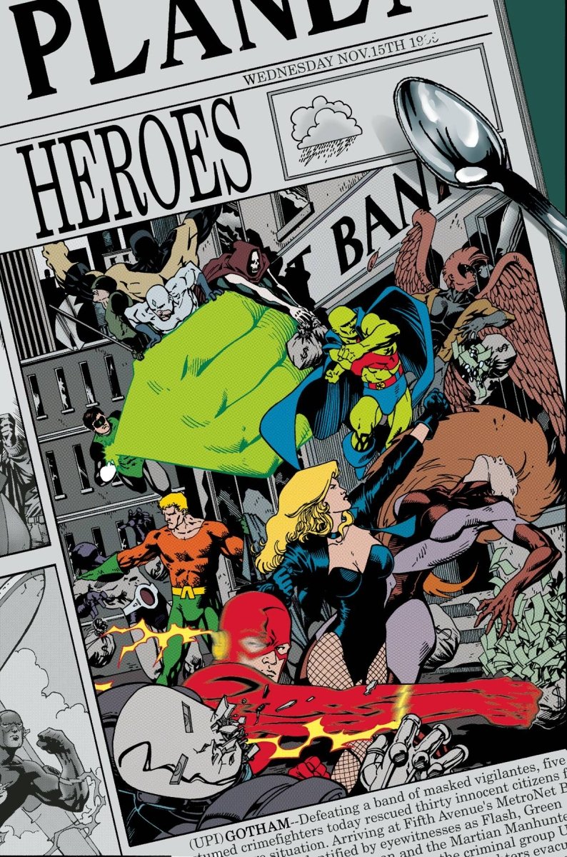 JLA Year One Deluxe Edition HC *OOP* - Walt's Comic Shop
