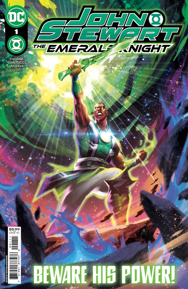 John Stewart The Emerald Knight (One Shot) Cvr A Manhanini - Walt's Comic Shop
