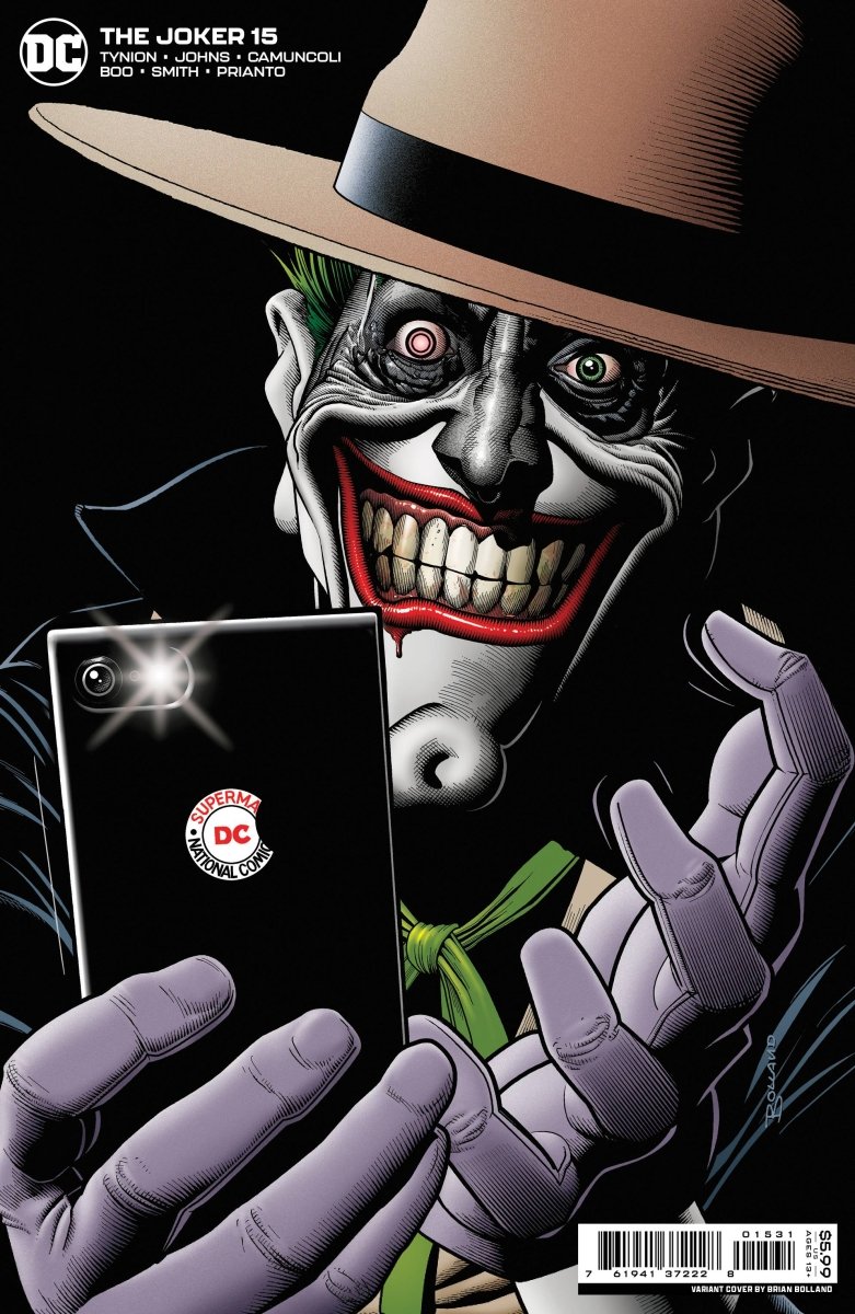 Joker #15 Cover C Bolland Variant - Walt's Comic Shop