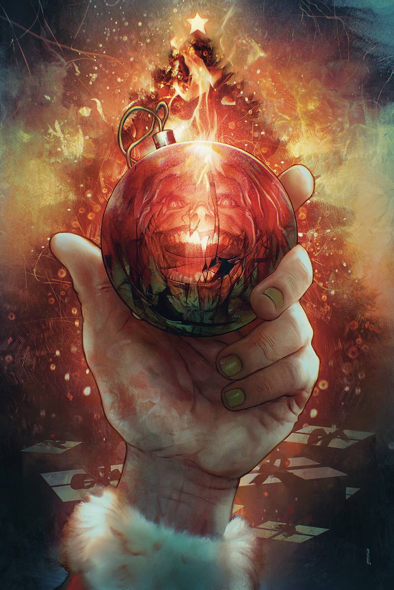 Joker Man Who Stopped Laughing #3 Cvr D Sarmento Holiday Var - Walt's Comic Shop