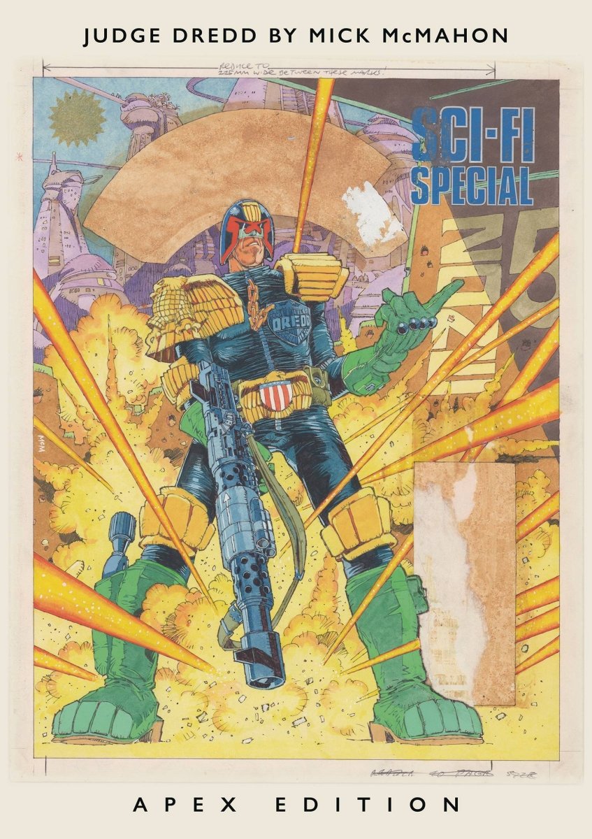 Judge Dredd By Mick McMahon HC Apex Edition - Walt's Comic Shop