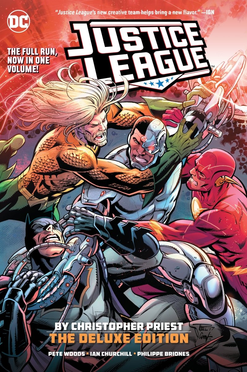 Justice League By Christopher Priest Deluxe Edition HC *OOP* - Walt's Comic Shop