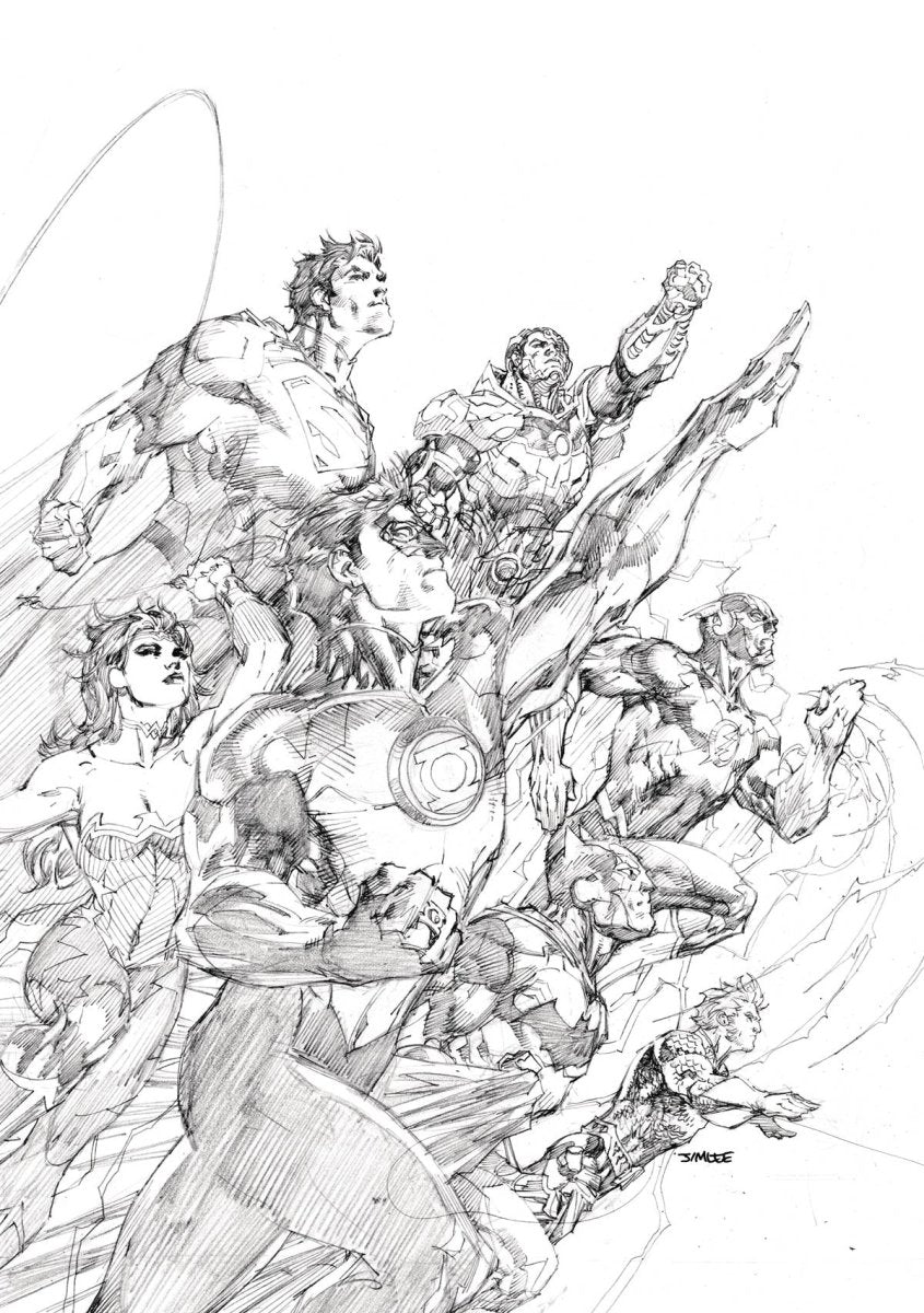 Justice League by Jim Lee Unwrapped HC *OOP* - Walt's Comic Shop
