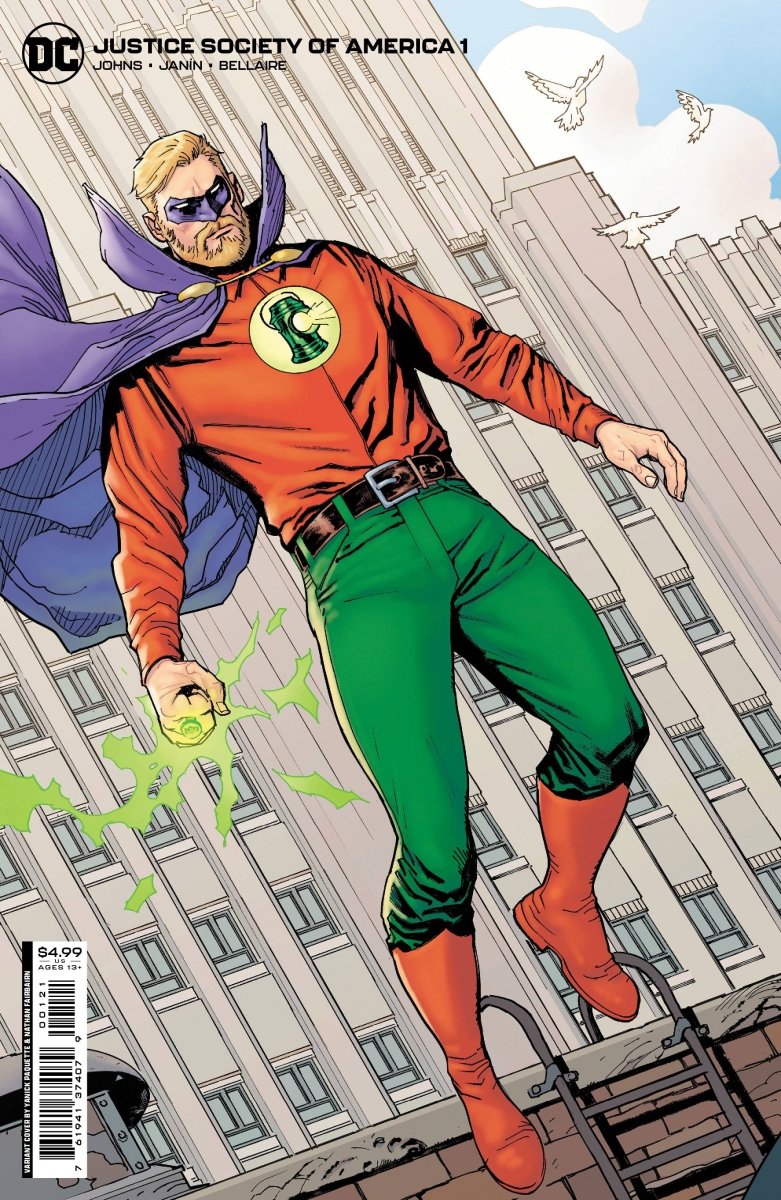 Justice Society Of America #1 Cvr B Paquette - Walt's Comic Shop