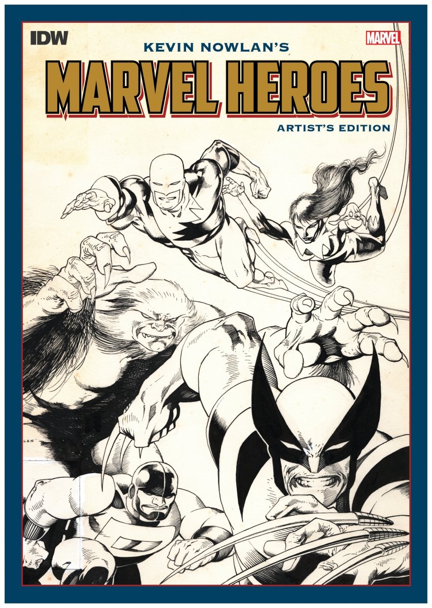 Kevin Nowlan's Marvel Heroes Artist's Edition HC - Walt's Comic Shop