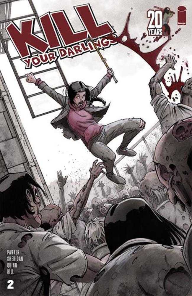 Kill Your Darlings #2 Cover E Bob Quinn Twd 20th Anniversary Team Up Variant (Mature) - Walt's Comic Shop
