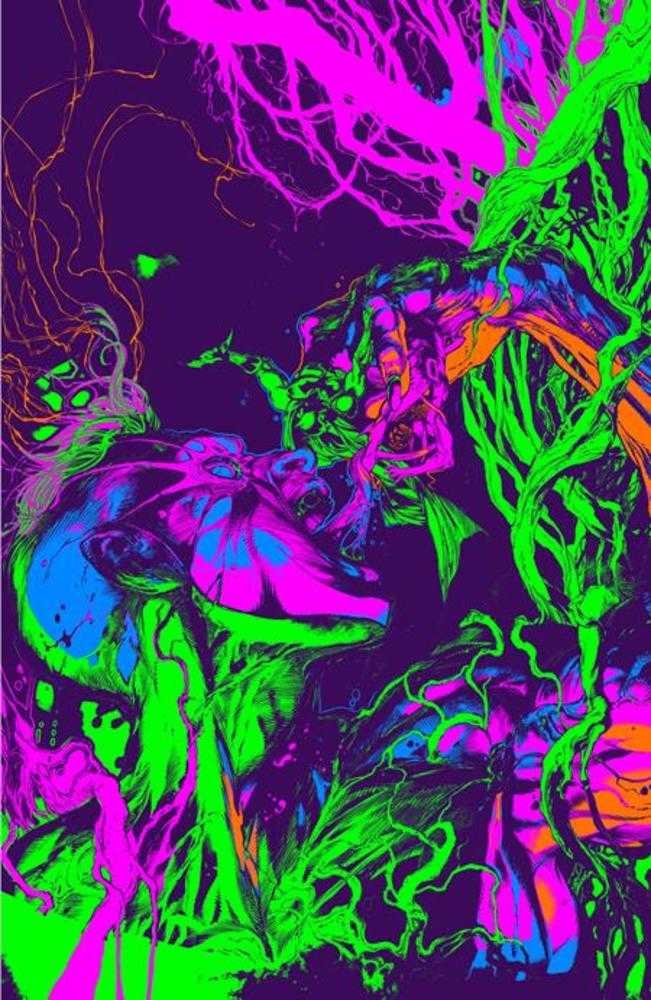 Knight Terrors #1 (Of 4) Cover D Ivan Reis Darkest Hour Neon Ink Card Stock Variant - Walt's Comic Shop