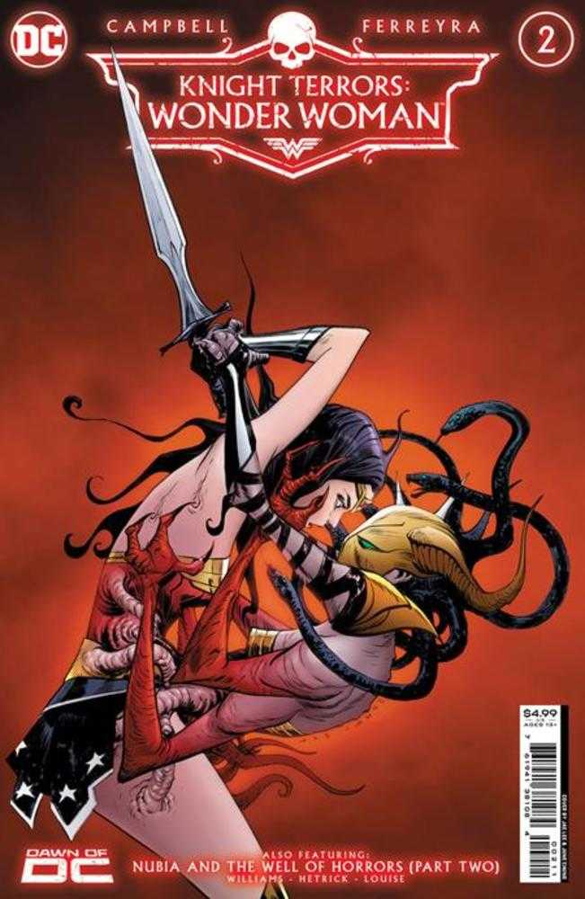 Knight Terrors Wonder Woman #2 (Of 2) Cover A Jae Lee - Walt's Comic Shop