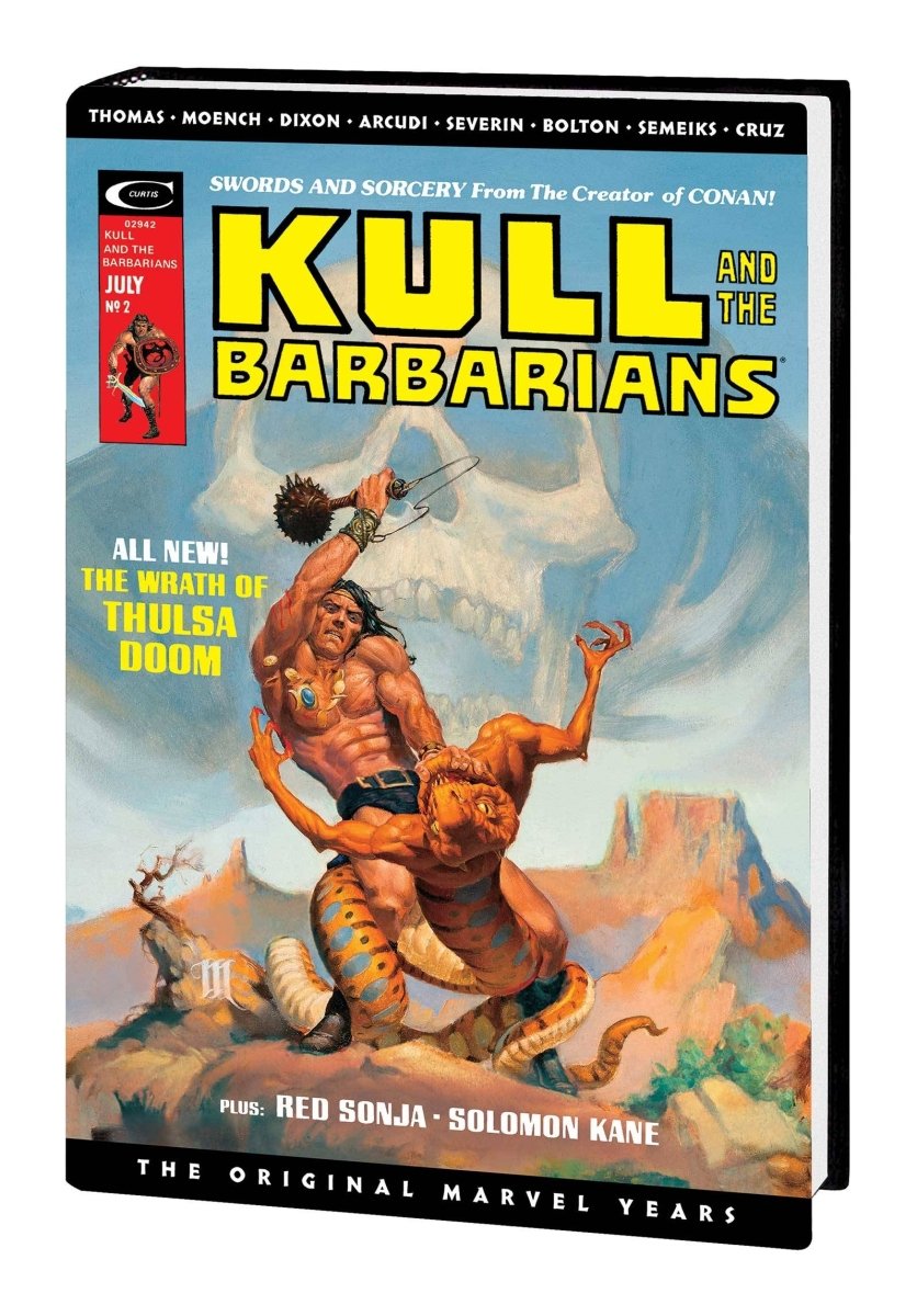 Kull Savage Original Marvel Years Omnibus HC Whelan DM Var - Walt's Comic Shop