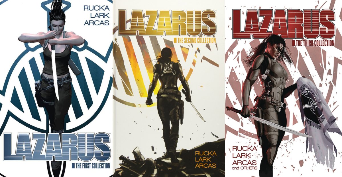 Lazarus HC Vol 1, Vol 2, Vol 3 Bundle - Walt's Comic Shop