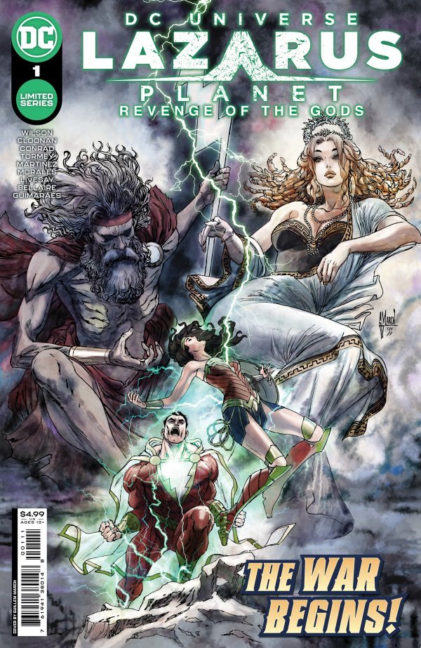 Lazarus Planet Revenge Of Gods #1 (Of 4) Cvr A Guillem March - Walt's Comic Shop