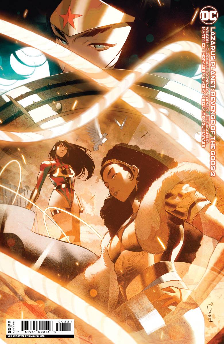 Lazarus Planet Revenge Of Gods #2 (Of 4) Cvr B Di Meo Card - Walt's Comic Shop