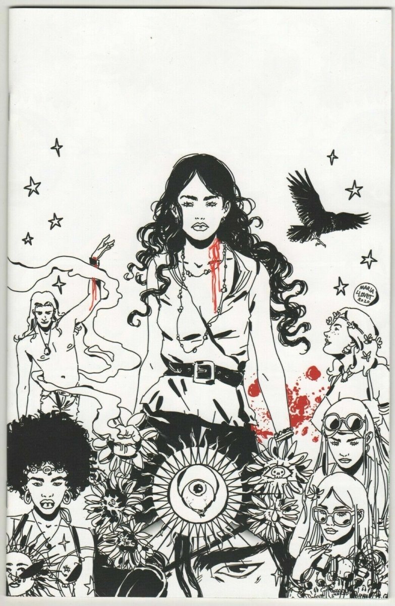 Luna #1 One Per Store Maria Llovet Thank You Variant - Walt's Comic Shop