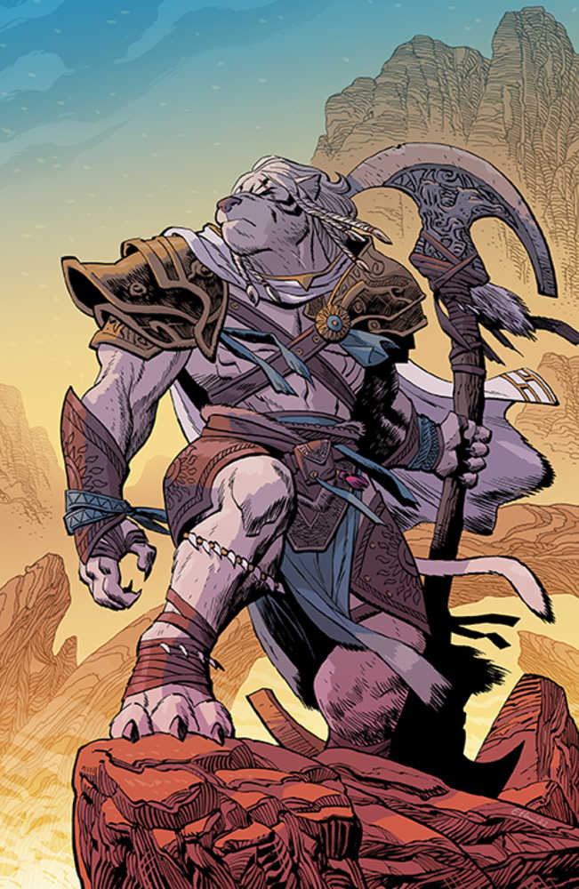 Magic Ajani Goldmane #1 Cover D Unlockable Variant Young - Walt's Comic Shop