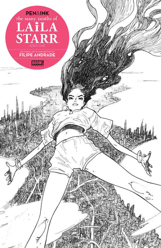 Many Deaths Of Laila Starr Pen & Ink #1 Cover A Andrade - Walt's