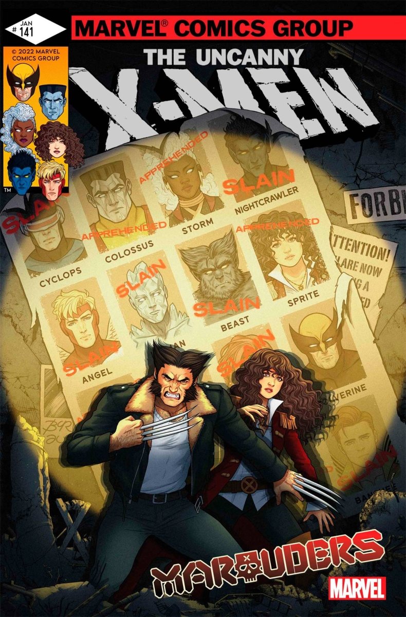 Marauders #10 Bartel Classic Homage Var - Walt's Comic Shop