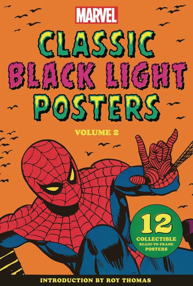Marvel Classic Black Light Collectible Poster Portfolio 2 - Walt's Comic Shop