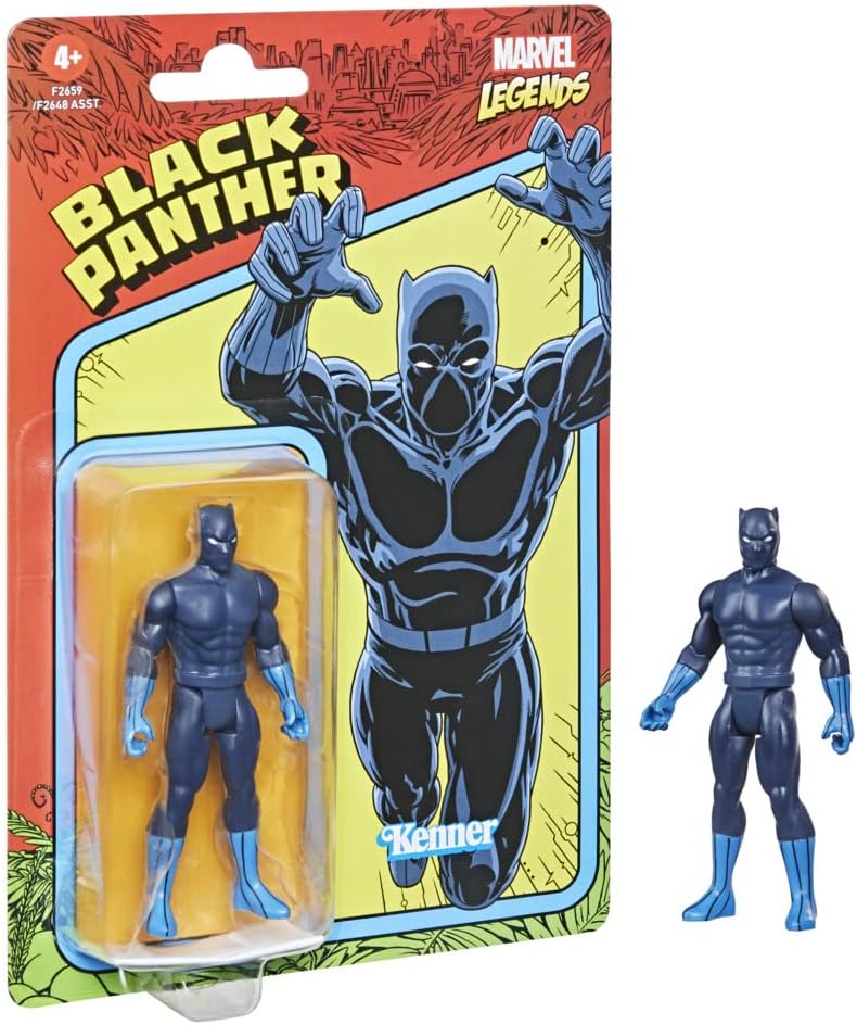 Marvel Legends Retro 3.75in Black Panther Action Figure - Walt's Comic Shop