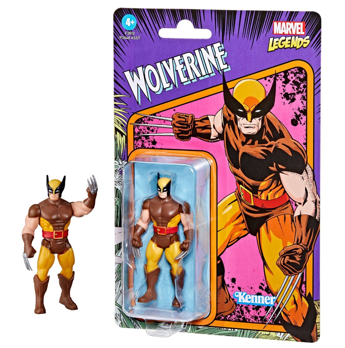 Marvel Legends Retro 3.75in Wolverine Action Figure - Walt's Comic Shop