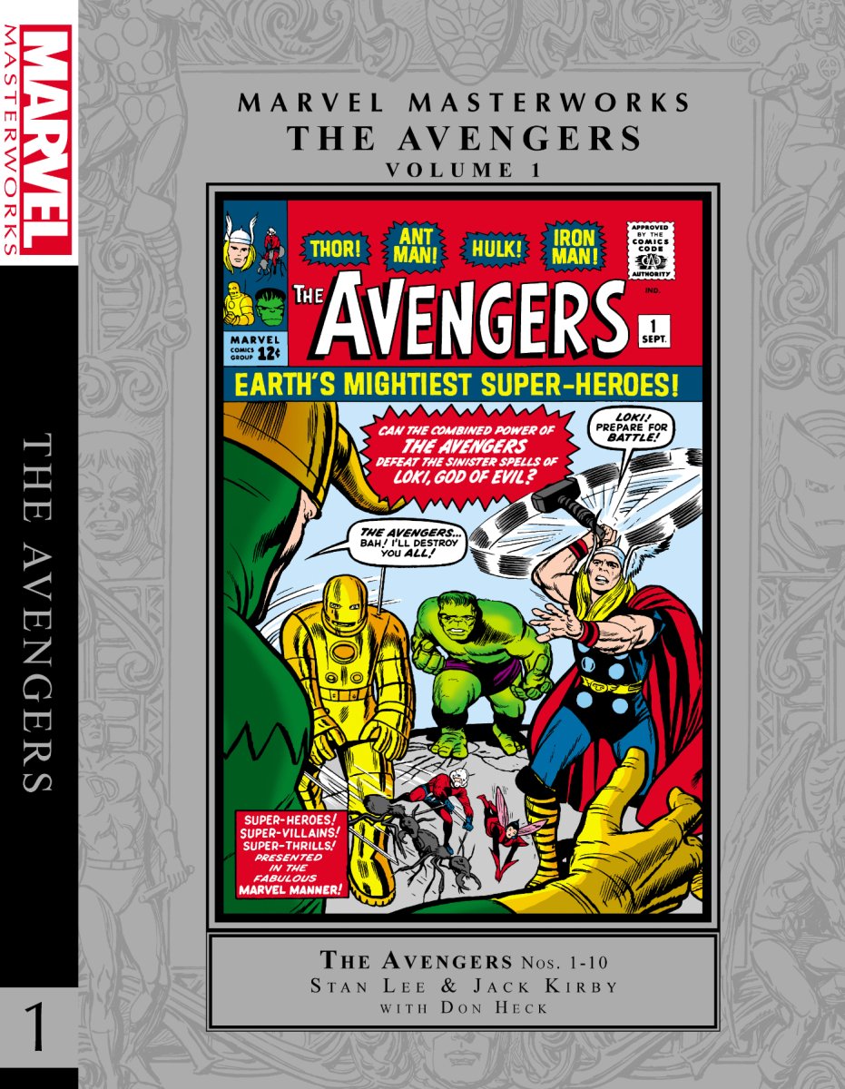 Marvel Masterworks: The Avengers Vol. 1 HC - Walt's Comic Shop