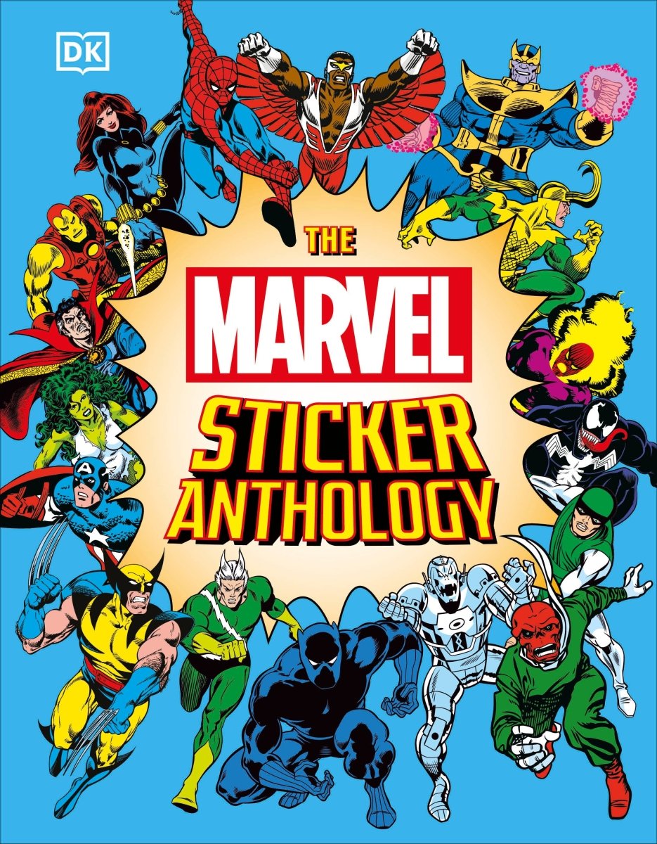 Marvel Sticker Anthology HC - Walt's Comic Shop
