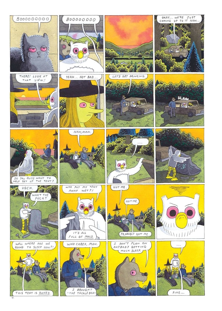Megg & Mogg In Amsterdam (And Other Stories) by Simon Hanselman HC - Walt's Comic Shop