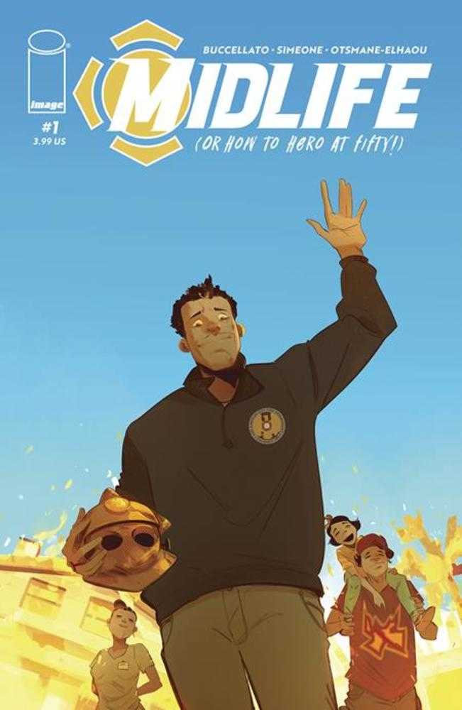 Midlife Hero At Fifty #1 Cover A Simeone - Walt's Comic Shop