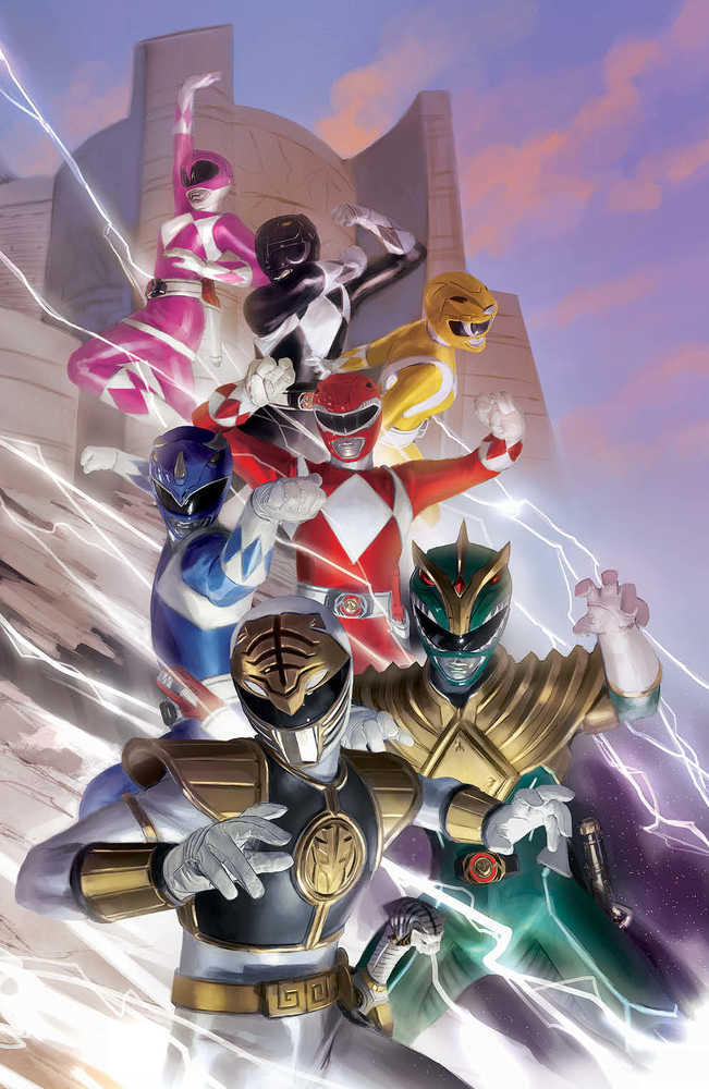 Mighty Morphin Power Rangers #100 Cover J Unlockable Variant - Walt's Comic Shop