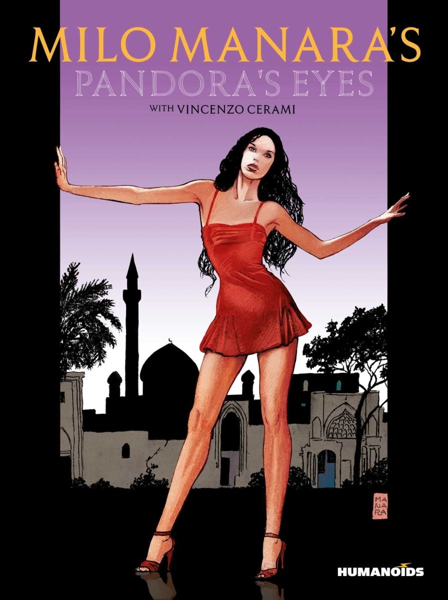 Milo Manaras Pandoras Eyes HC - Walt's Comic Shop