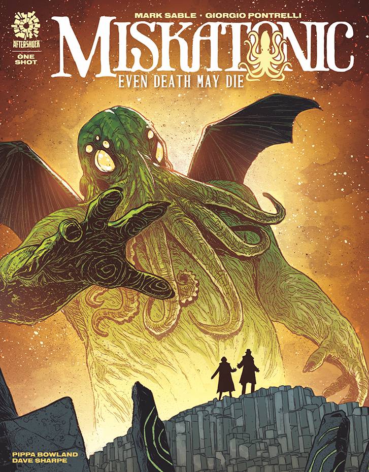 MISKATONIC EVEN DEATH MAY DIE CVR A HAUN - Walt's Comic Shop