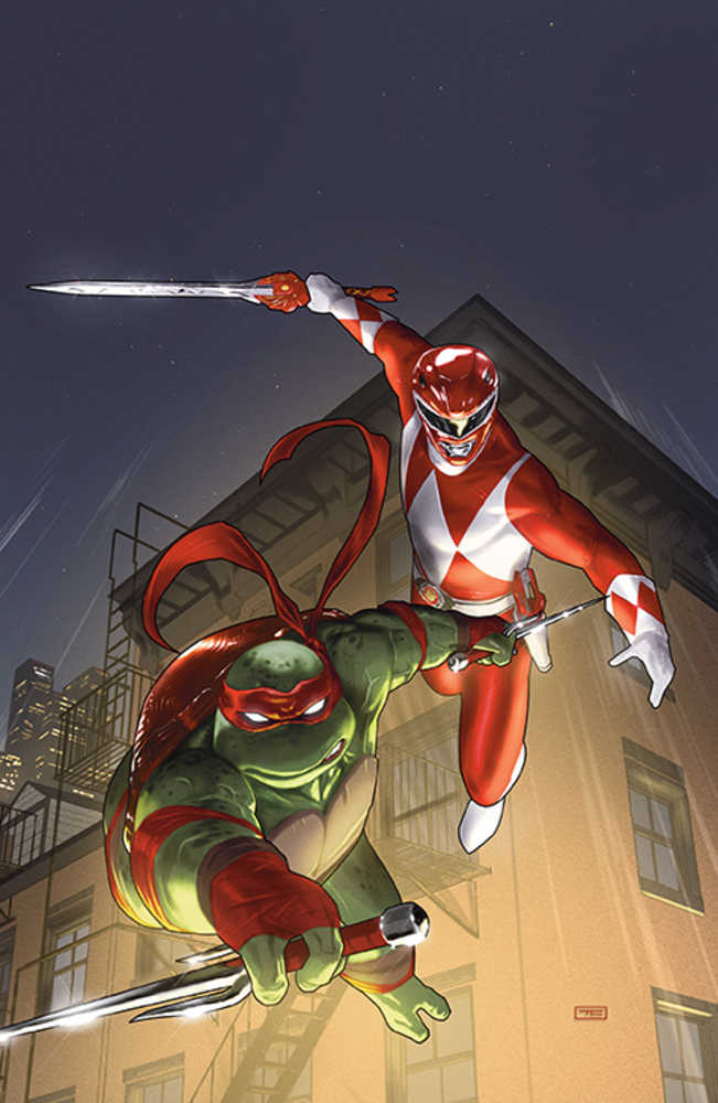 MMPR Teenage Mutant Ninja Turtles II #1 (Of 5) Cover T Unlockable Variant Clarke - Walt's Comic Shop
