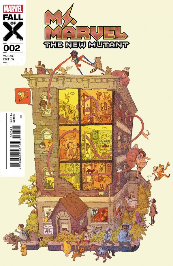 Ms Marvel New Mutant #2 Adrian Alphona Variant - Walt's Comic Shop