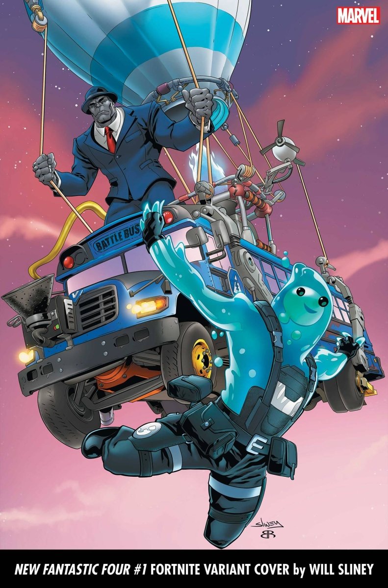 New Fantastic Four #1 (Of 5) Sliney Fortnite Variant - Walt's Comic Shop