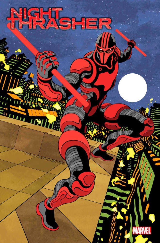 Night Thrasher #1 Tradd Moore Variant - Walt's Comic Shop