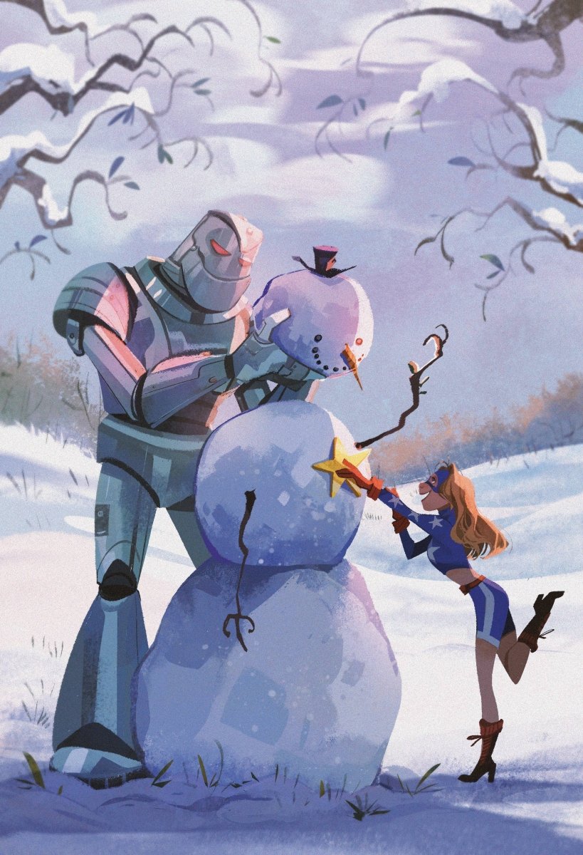 Nightwing #99 Cvr C Fox Foccillo Holiday Card Stock Var - Walt's Comic Shop