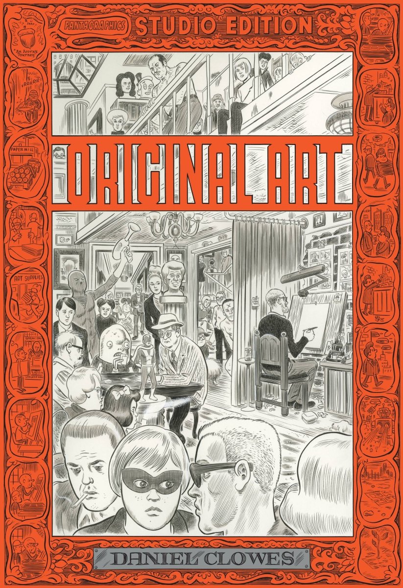Original Art: Daniel Clowes Fantagraphics Studio Edition HC - Walt's Comic Shop
