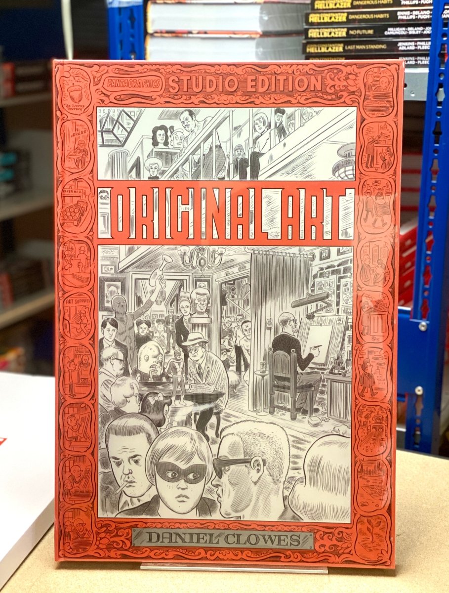 Original Art: Daniel Clowes Fantagraphics Studio Edition HC - Walt's Comic Shop