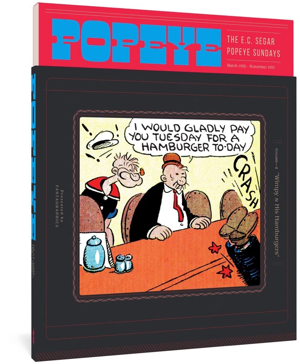 Popeye Vol 02 Wimpy & His Hamburgers (TP in HC Slipcase) - Walt's Comic Shop