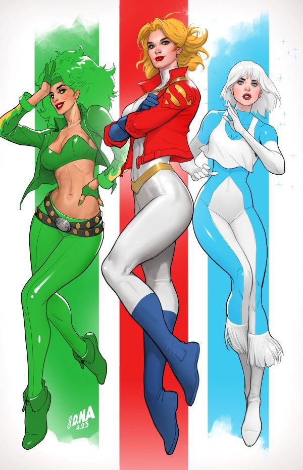 Power Girl Special #1 One Shot Cvr G Nakayama Foil Var - Walt's