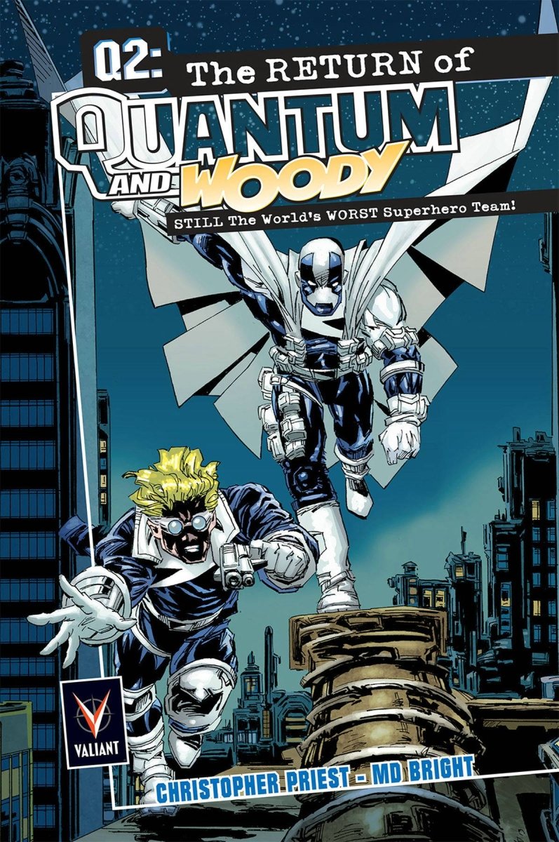 Q2: The Return Of Quantum & Woody Deluxe HC *OOP* Last Copy - Walt's Comic Shop