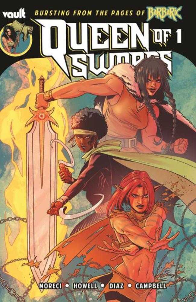 Queen Of Swords A Barbaric Story #1 Cover A Corin Howell (Mature) - Walt's Comic Shop